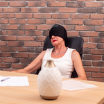 Mască cu gel medical pentru dureri de cap, migrene, cearcăne - Mendes, reutilizabilă, terapie rece sau caldă